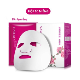 Mặt nạ cấp nước naruko hoa hồng nhung rose and botanic ha aqua cubic hydrating mask ex 25ml/m
