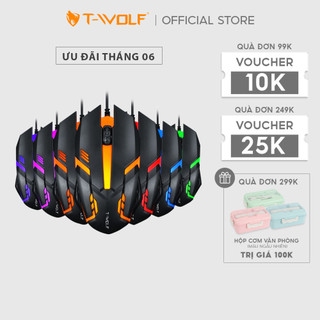 Chuột Gaming Có Dây T-WOLF V1