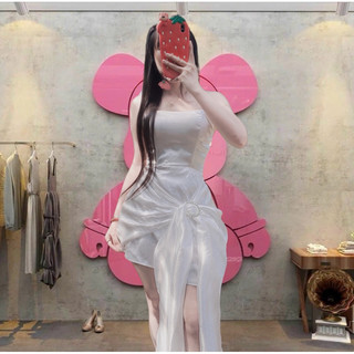 ĐẦM THIẾT KẾ QUÂY LỤA TÀ LỆCH
