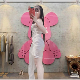 ĐẦM THIẾT KẾ QUÂY LỤA TÀ LỆCH