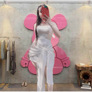 ĐẦM THIẾT KẾ QUÂY LỤA TÀ LỆCH