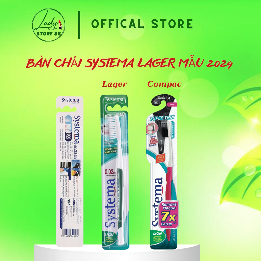 BÀN chải đánh răng systema