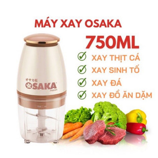  Máy Xay Đa Năng Osaka 700ML Công Suất 350W Lưỡi Dao Không Gỉ Thiết Kế Cao Cấp Tiện Lợi TVQ Store 