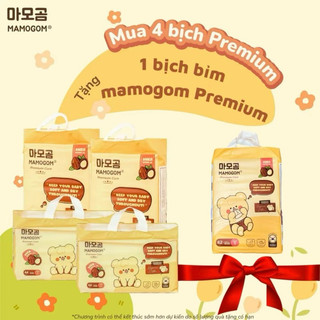 Combo 4 bịch bỉm mamogom size s/m/l/xl/xxl