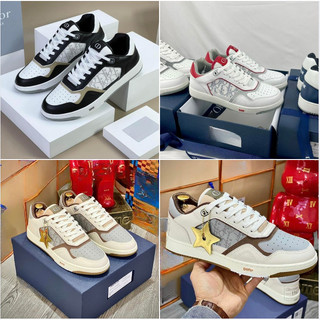 Giày Thể Thao Di/0 Nam Nữ B27 Chistian Dy0 1947 Full Màu Nâu Đen Đỏ  Hàng Quảng Châu Cao Cấp Camstore