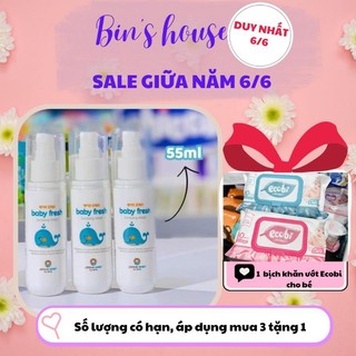 [DATE 2025] Xịt Baby Fresh - JOONA BABY Hàn Quốc- đồ chơi, tiệt trùng bình sữa, núm ti giả cho bé
