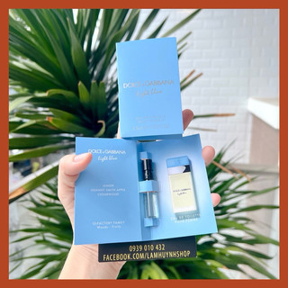 Vial nước hoa nữ light blue eau de toilette 1,5ml