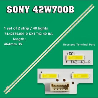 Sony 42W700 - Bộ 2 thanh 40 led 463mm cho tivi Sony 42W700B T42-40-R T42-40-L