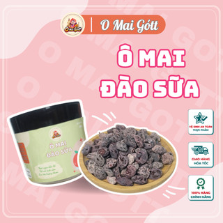 Ô mai đào sữa O Mai Gótt chuẩn vị đào ngon hấp dẫn (100G/200G/300G/500G)