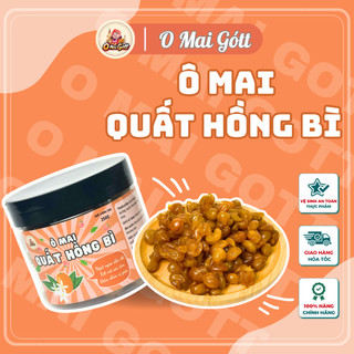 Ô mai quất hồng bì O Mai Gótt ngon ngọt dai (100G/200G/300G/500G)