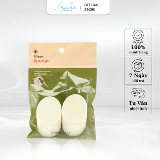 Bông mút tán kem nền The Face Shop Hàn Quốc túi 2 miếng.