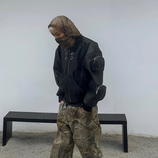 AS001 BOMBER JACKET | ÁO KHOÁC DA BOMBER ASYLUM