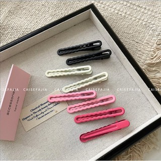 Kẹp tóc mini nữ cài tóc mái Black Pink