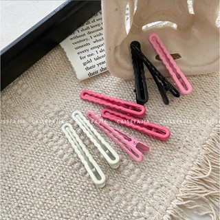 Kẹp tóc mini nữ cài tóc mái Black Pink