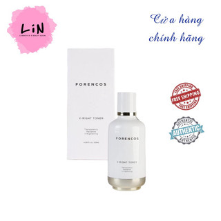 Nước hoa hồng dưỡng ẩm dưỡng trắng Forencos V-Right Toner 120ml
