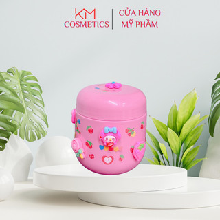 Lẻ hủ đựng kem 300g hồng pastel nắp vặn