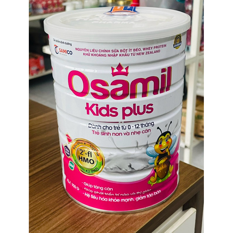 Sữa bột osamil kids plus dinh dưỡng cho bé từ 0-12 tháng tuổi