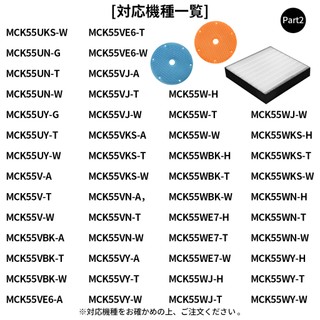 Màng lọc Hepa DAIKIN  MCK55VKS , MCK55VN , MCK55VY ,  MCK55VBK , , MCK55TY, KAF080A4, KAFP080B4
