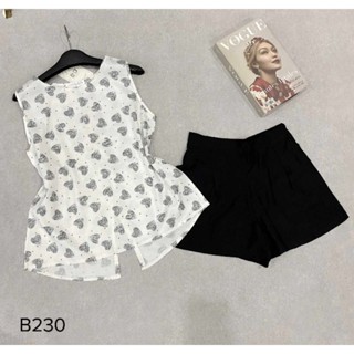 Bộ đồ nữ, áo sát nách quần đùi , áo chất đũi lạnh mềm mát hàng chính hãng, set đi biển