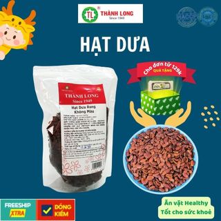 Hạt dưa tết thành long thơm ngon 100% không nhuộm màu, sạch đảm bảo vsattp gói/bịch 200g/500g - việt nam
