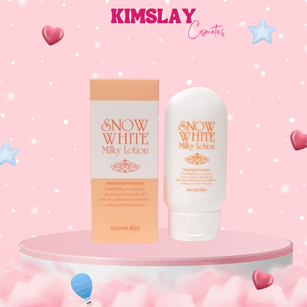 Sữa Dưỡng Trắng Da Secret Key Snow White Milky Lotion (120g)
