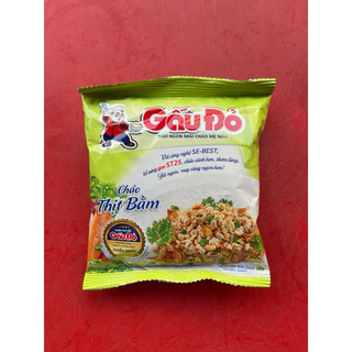 Cháo thịt bằm gấu đỏ 50g