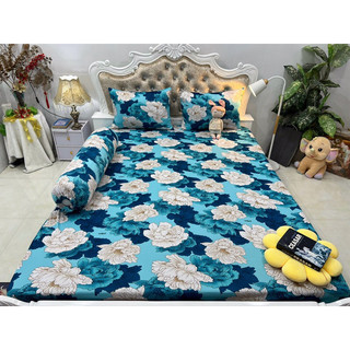 set 4 drap áo gối THUN LẠNH HÀN QUỐC