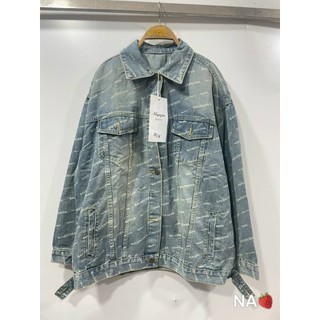 Áo khoác bò Balen chữ nhỏ hot hit e về chuẩn hàng QCL1 freesize