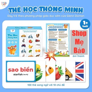 Thẻ Học Thông Minh Glenn Doman Giúp Bé Làm Quen Nhận Biết Thế Giới Xung Quanh