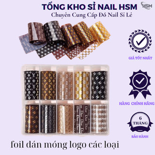 Foil dán móng dán nail các mẫu hot - Phụ kiện đồ nail