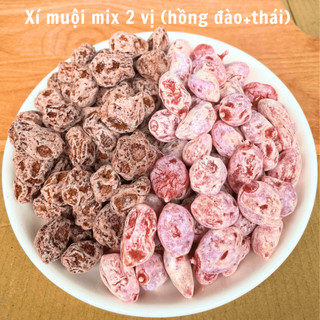 Ô mai đào hồng mix xí muội mặn [Có hóa đơn VAT]