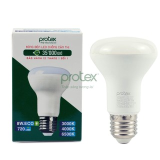 Bóng đèn led chống cận thị thương hiệu protex model a55 eco 8w