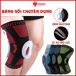(01 ĐÔI) Bảo Vệ Đầu Gối Nam Nữ Tránh Chấn Thương Bó Gối Thể Thao Băng Gối Bóng Chuyền Bóng Rổ Đá Banh Chạy Bộ Tập Gym