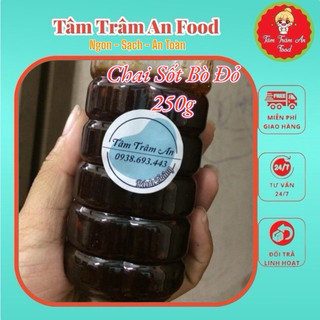 Chai nước sốt bò ĐỎ trộn bánh tráng 250g