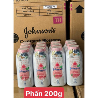 Phấn baby Johnson’s 200g hàng thái mẫu mới