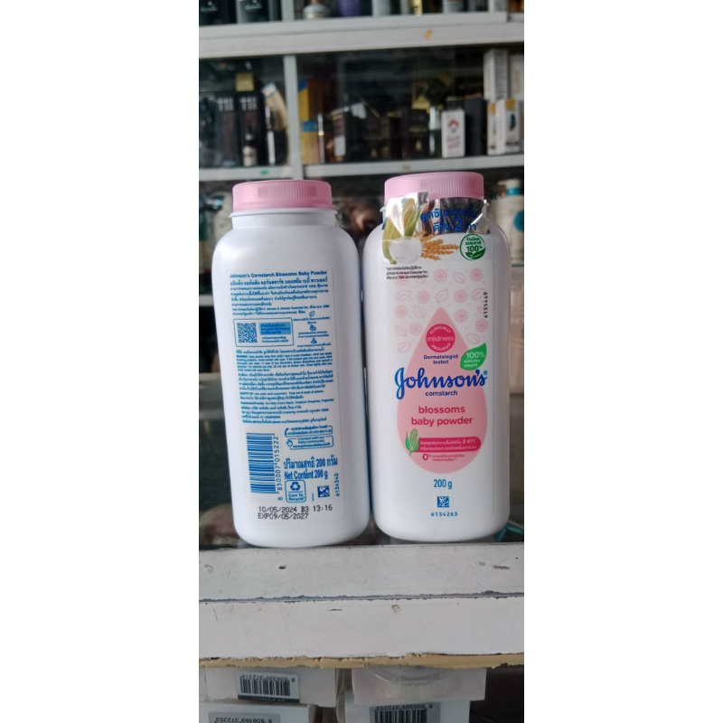 Phấn Johnson’s  baby 50g ,200g và 400g hàng thái mẫu mới nhất