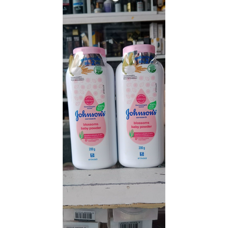 Phấn Johnson’s  baby 50g ,200g và 400g hàng thái mẫu mới nhất