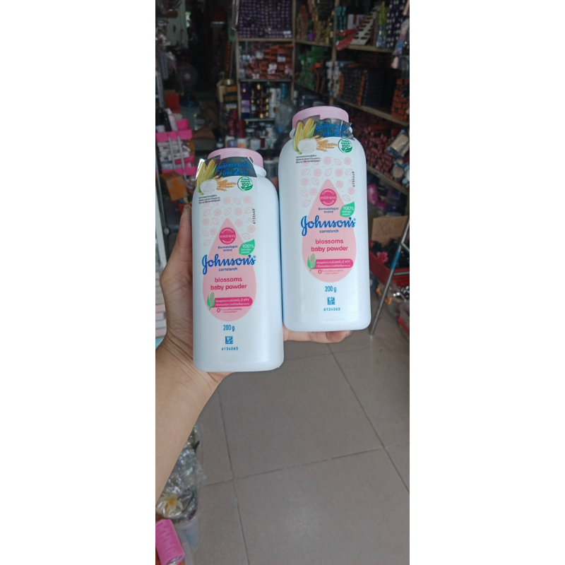 Phấn Johnson’s  baby 50g ,200g và 400g hàng thái mẫu mới nhất