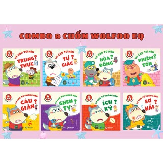 Sách - combo 8 cuốn wolfoo eq