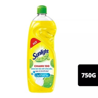 Chai nước rửa chén Sunlight hương chanh - 750g