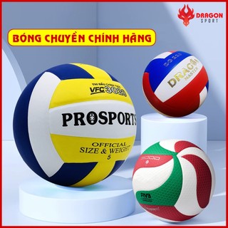 Quả Bóng Chuyền Da Chính Hãng Thăng Long Banh Bóng Chuyền Động Lực Giá Rẻ Trẻ Em Học Sinh Viên