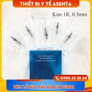 Kim Lò Xo Máy Black Pearl 3, Kim xăm Máy Kỹ Thuật Số [Hộp xanh 10 kim]