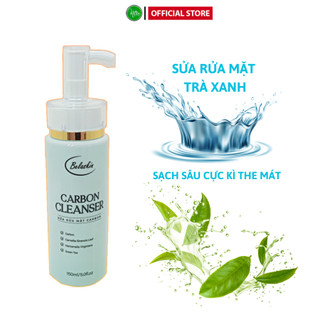 Sữa Rửa Mặt Cacbon Cleanser Belaskin 150 Ml Thành Phần Trà Xanh, Bạc Hà The Mát, Phù Hợp Mọi Loại Da