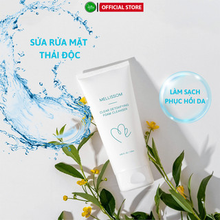 Sữa Rửa Mặt Thải Độc EGF Dạng Bọt Liti Làm Sạch, Phục Hồi Da, Nhập Khẩu Hàn Quốc Mellissom 120ml