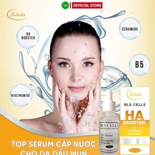Serum HA Booster Belaskin 30ml Cấp Nước, Làm Dịu Da, Phục Hồi Làn Da Hư Tổn, Phù Hợp Mọi Loại Da