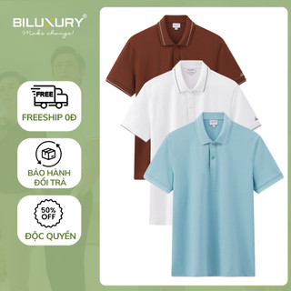 Áo Polo Nam Biluxury Thời Trang Nam 8APCT451 Recycle Bền Màu, Dễ Làm Sạch, Thân Thiện Với Da