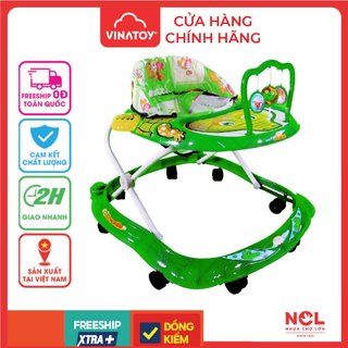 Xe Tập Đi Nhựa Chợ Lớn L3 Con Cá Sấu (Không nhạc) - M1440A-XTĐ - Dành Cho Bé Từ 6 - 12 Tháng Tuổi