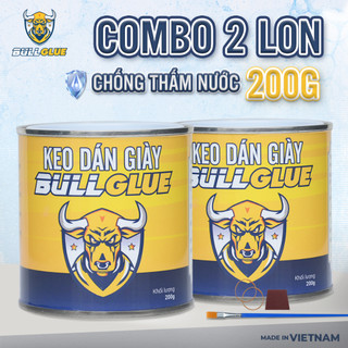 Combo keo dán giày thể thao bullglue dính chắc chống nước tuyệt đối chịu nhiệt cao an toàn cho da
