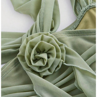 [ Hàng order ] Áo crop thun lưới tag hoa shein mod