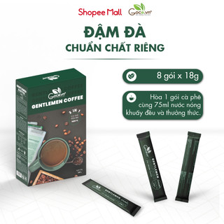Gentlemen Coffee Goce - Cafe Nam hòa tan 3 trong 1 - 144g (8 gói x 18g)